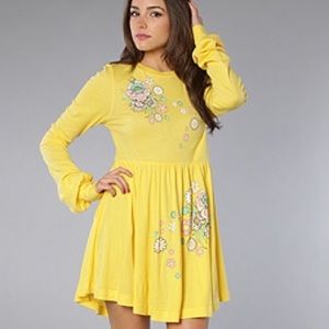 The Garden Party Vacation Dress in Canary Yellow